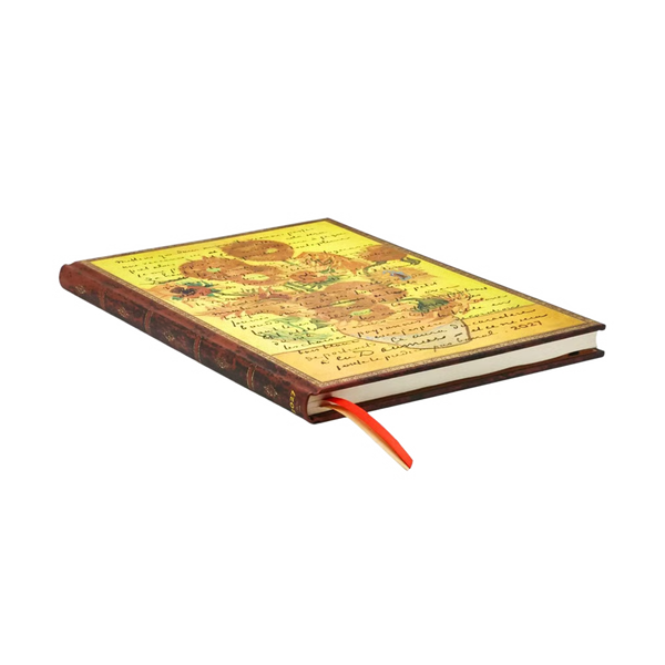 AGENDA GRANDE PLANNER VERTICALE 2027 GIRASOLI VAN GOGH PAPERBLANKS