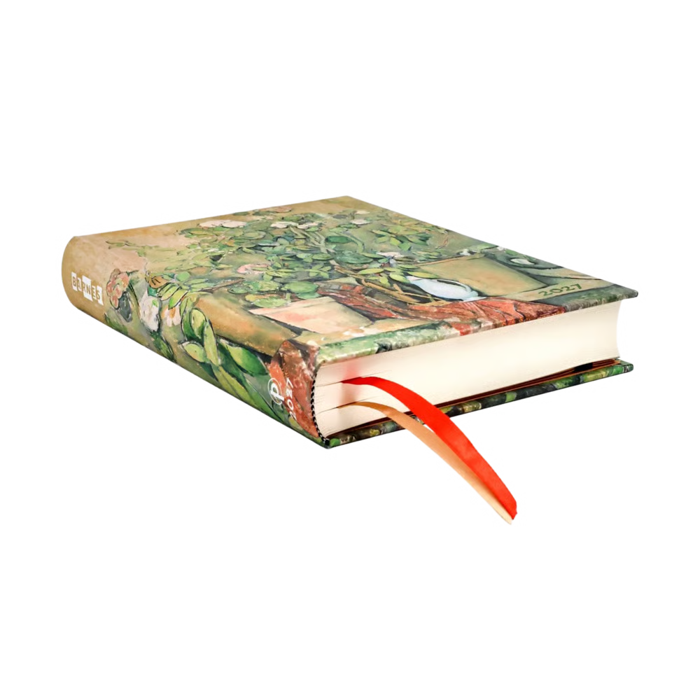 AGENDA MAXI GIORNALIERA 2027 VASI DI TERRACOTTA E FIORI, CEZANNE PAPERBLANKS