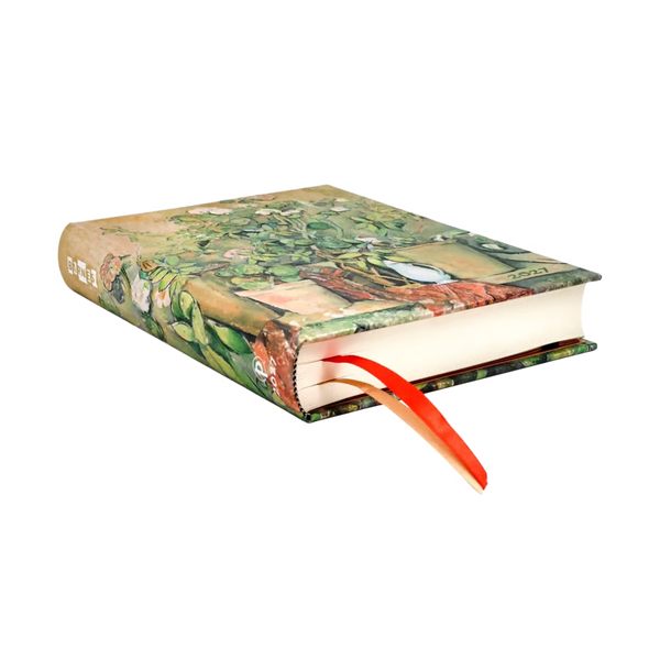 AGENDA MAXI GIORNALIERA 2027 VASI DI TERRACOTTA E FIORI, CEZANNE PAPERBLANKS