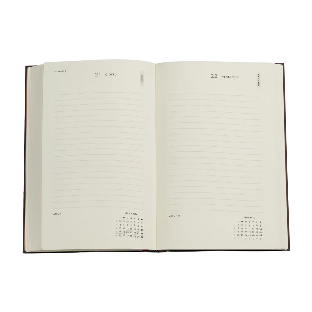 AGENDA MAXI GIORNALIERA 2027 VASI DI TERRACOTTA E FIORI, CEZANNE PAPERBLANKS