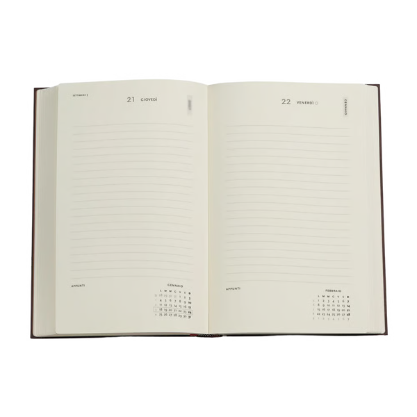 AGENDA MAXI GIORNALIERA 2027 VASI DI TERRACOTTA E FIORI, CEZANNE PAPERBLANKS