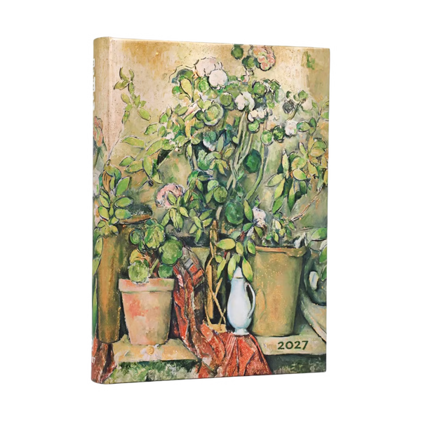 AGENDA MAXI GIORNALIERA 2027 VASI DI TERRACOTTA E FIORI, CEZANNE PAPERBLANKS