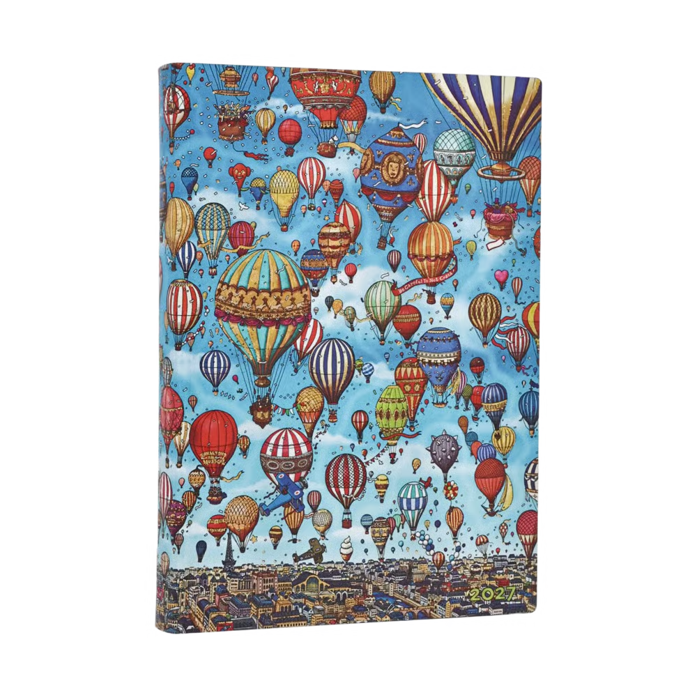 AGENDA MIDI GIORNALIERA 2027 FESTIVAL DELLE MONGOLFIERE PAPERBLANKS