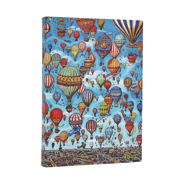 AGENDA MIDI GIORNALIERA 2027 FESTIVAL DELLE MONGOLFIERE PAPERBLANKS
