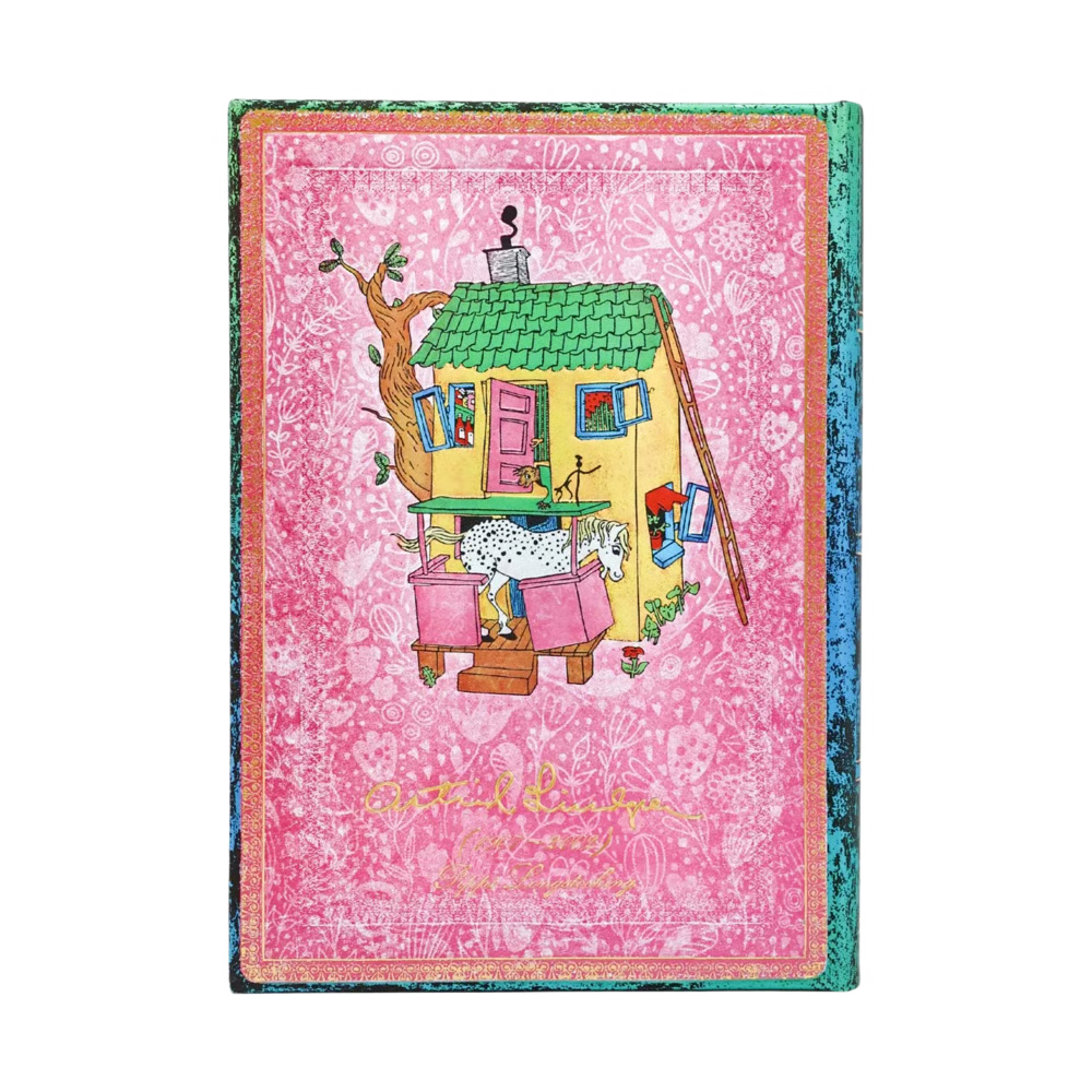 AGENDA MIDI GIORNALIERA 2027 ASTRID LINDGREN PIPPI CALZELUNGHE PAPERBLANKS Immagine secondaria del prodotto