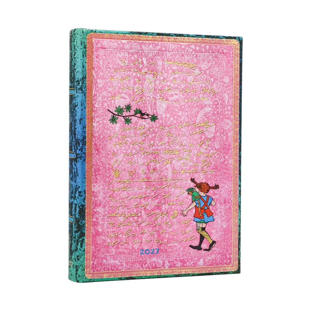 AGENDA MIDI GIORNALIERA 2027 ASTRID LINDGREN PIPPI CALZELUNGHE PAPERBLANKS Immagine principale del prodotto