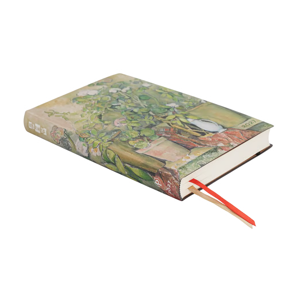 AGENDA MIDI GIORNALIERA 2027 VASI DI TERRACOTTA E FIORI, CEZANNE PAPERBLANKS