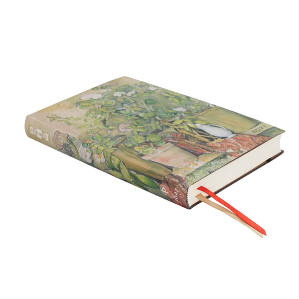 AGENDA MIDI GIORNALIERA 2027 VASI DI TERRACOTTA E FIORI, CEZANNE PAPERBLANKS