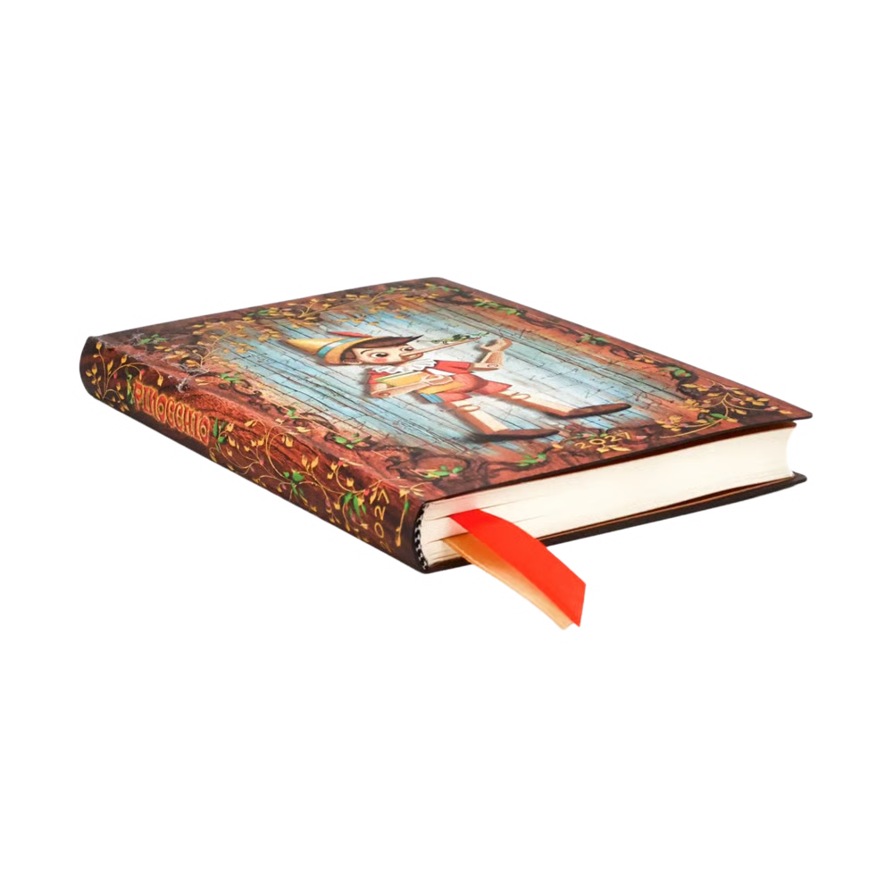 AGENDA MINI SETTIMANALE ORIZZONTALE 2027 PINOCCHIO PAPERBLANKS