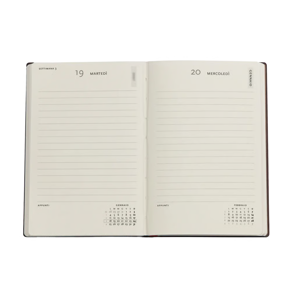 AGENDA MINI GIORNALIERA 2027 CANTO DEI FIORI SELVATICI PAPERBLANKS