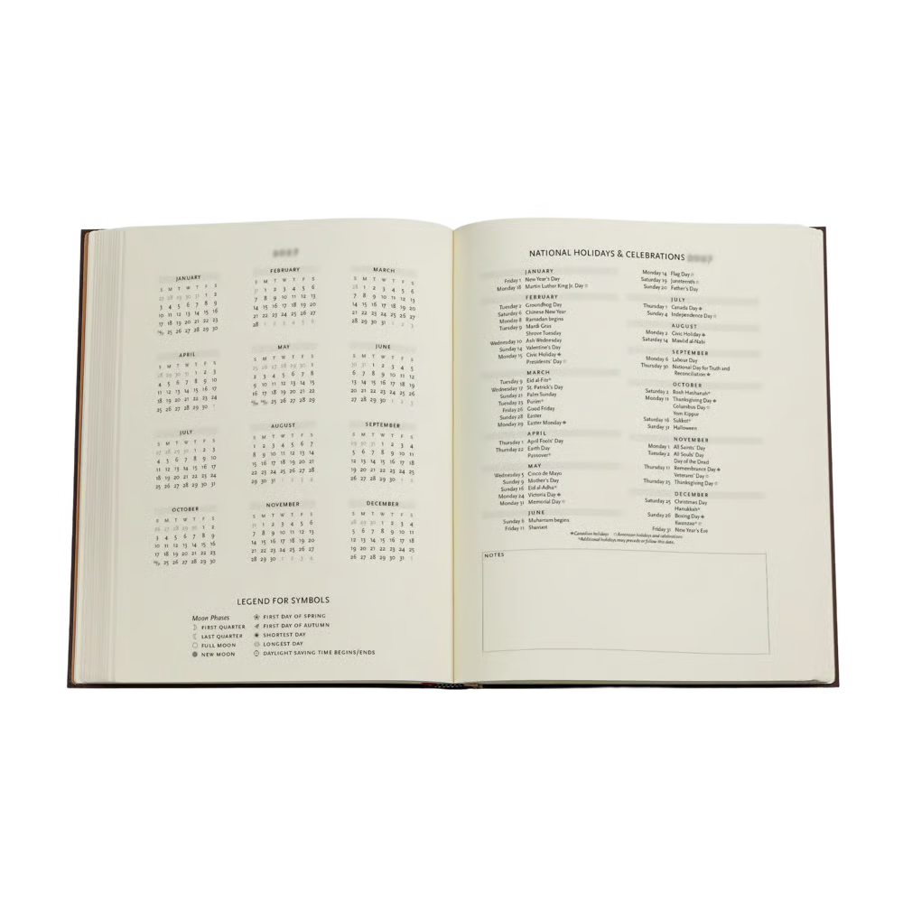 AGENDA ULTRA GIORNALIERA 2027 OMBRE DI NAVARRA PAPERBLANKS