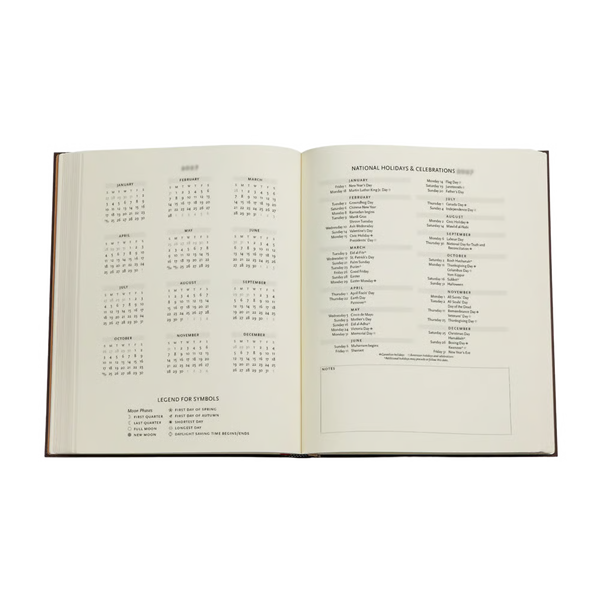 AGENDA ULTRA GIORNALIERA 2027 OMBRE DI NAVARRA PAPERBLANKS