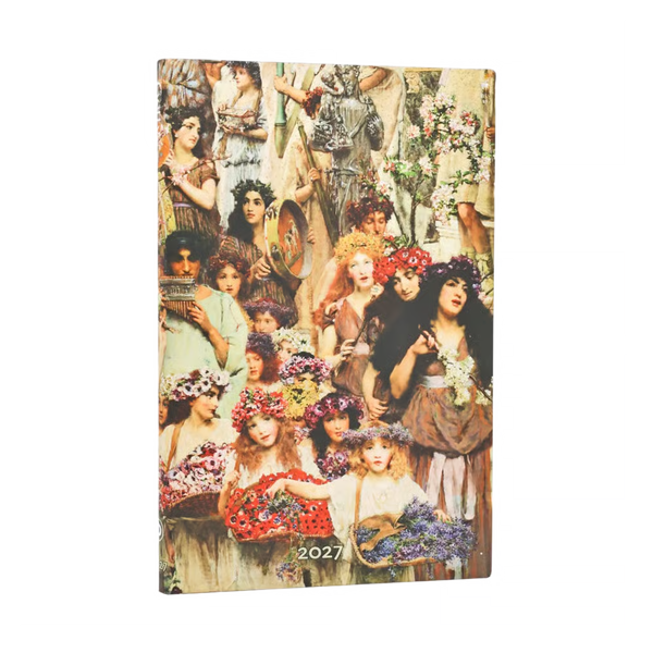 AGENDA MAXI SETTIMANALE ORIZZONTALE 2027 PRIMAVERA PAPERBLANKS