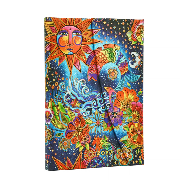 AGENDA MINI SETTIMANALE ORIZZONTALE 2027 MAGIA CELESTE PAPERBLANKS