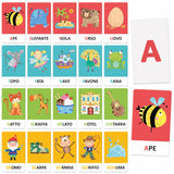 Carte Smerigliate Tattili Montessori