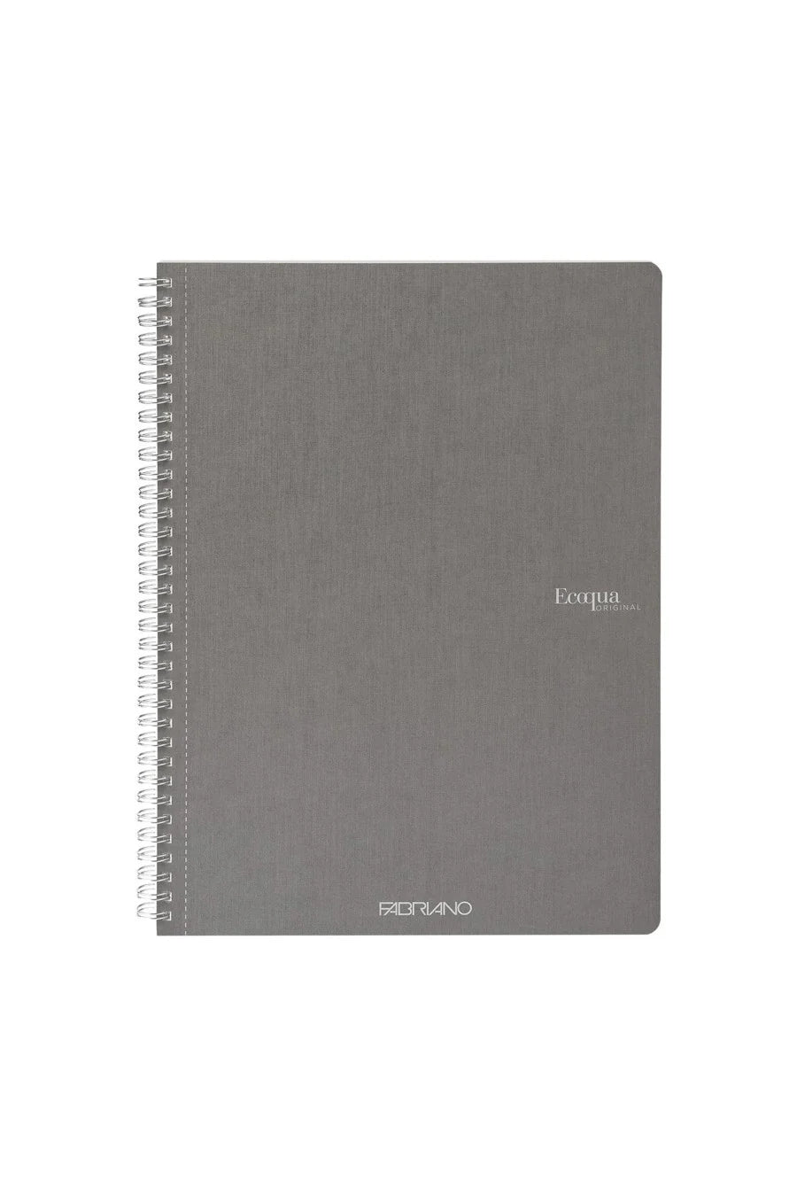 QUADERNO C/SPIRALE A4 ECOQUA QUADRETT. 0.5MM ANTRACITE
