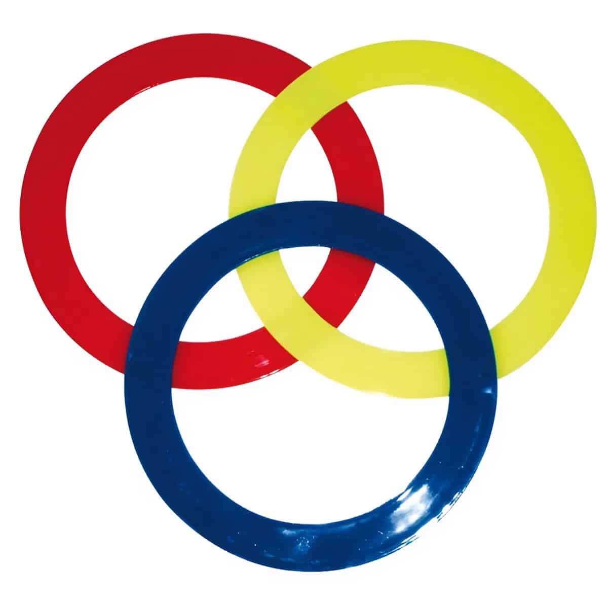 Anelli Giocoleria Diametro Cm.24 - Set 3 Pezzi - Colori Assortiti Immagine principale del prodotto