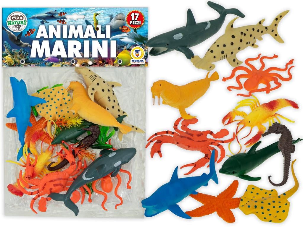 Animali Marini - Busta 17 Pezzi Immagine principale del prodotto