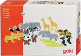 ANIMALI DELL'AFRICA IN LEGNO - CONF.20 PZ.