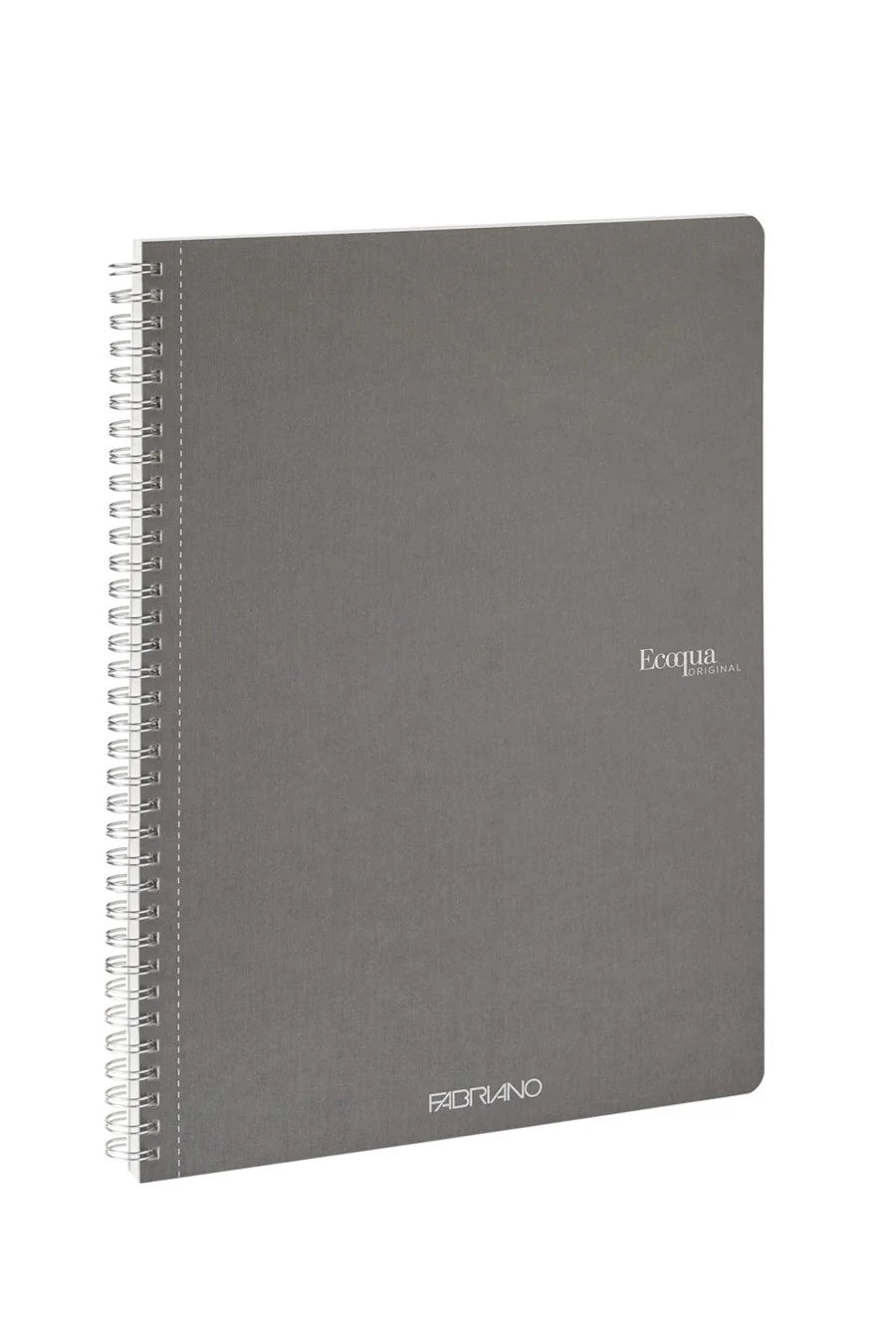 QUADERNO C/SPIRALE A4 ECOQUA QUADRETT. 0.5MM ANTRACITE