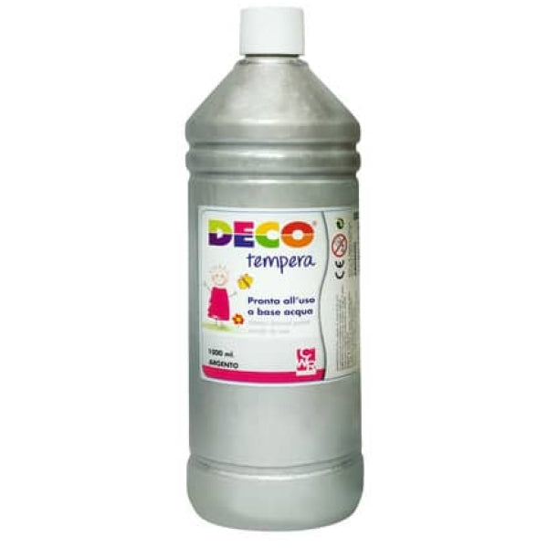 TEMPERA - FLACONE ML.1000 - ARGENTO Immagine principale del prodotto