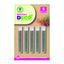 GLITTER BIO GRANA FINE 5 FLACONI ML10 - ARGENTO