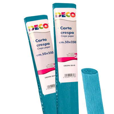 CRESPA GR.40 CM. 250X50 - EXPO 100 ROTOLI - COLORI