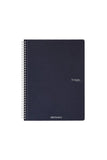QUADERNO C/SPIRALE A4 ECOQUA QUADRETT. 0.5MM BLU NOTTE