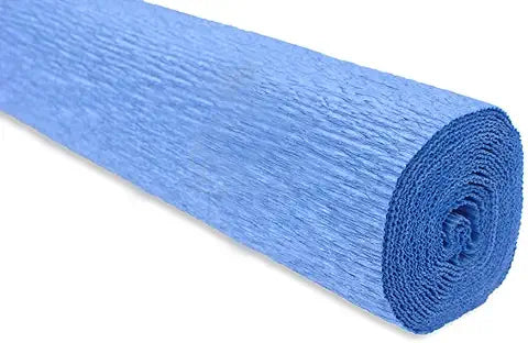 CARTA CRESPA GR.180 - ROTOLO CM.50X250 - TURCHESE