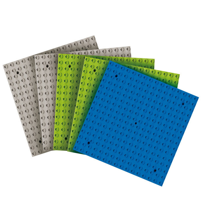 Base Cm 25x25 Per Mattoncini Midi - Set 5 Pezzi