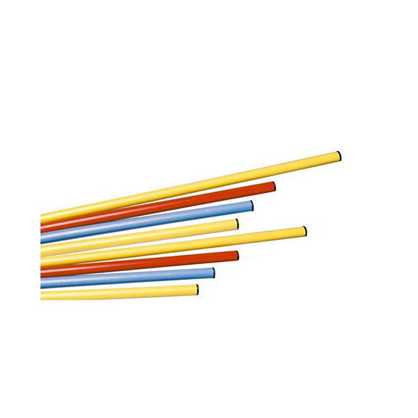 Bastone Didattico Antiurto Cm. 100 Colori Assortiti - Confezione 4 Pezzi