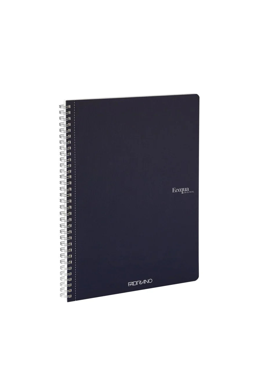 QUADERNO C/SPIRALE A4 ECOQUA QUADRETT. 0.5MM BLU NOTTE