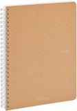 QUADERNO C/SPIRALE ECOQUA A5 1RIG CARTONATO BEIGE