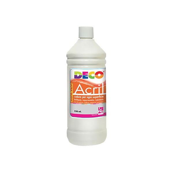 ACRILICO DECO ML.250 - SET 6 COL. PRIMARI