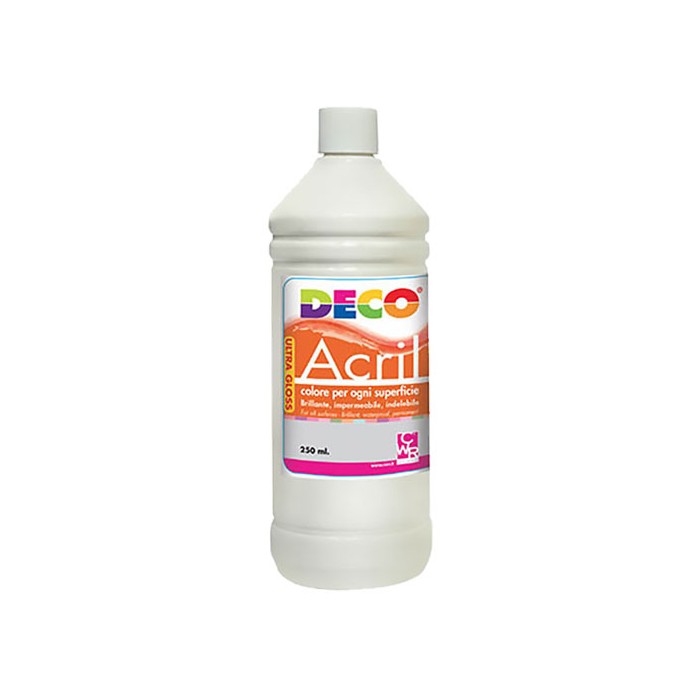 ACRILICO DECO ML.250 - BIANCO