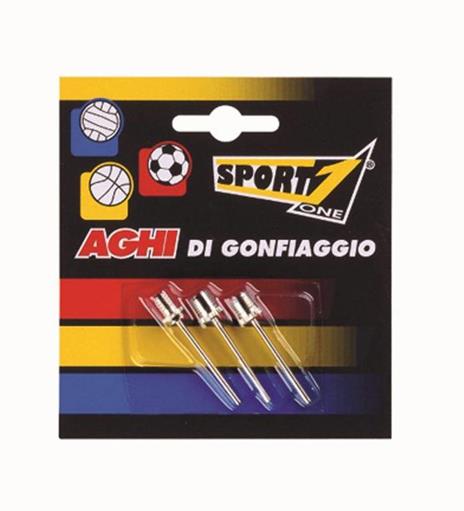 Aghi In Metallo Per Palloni - Blister 3 Pezzi