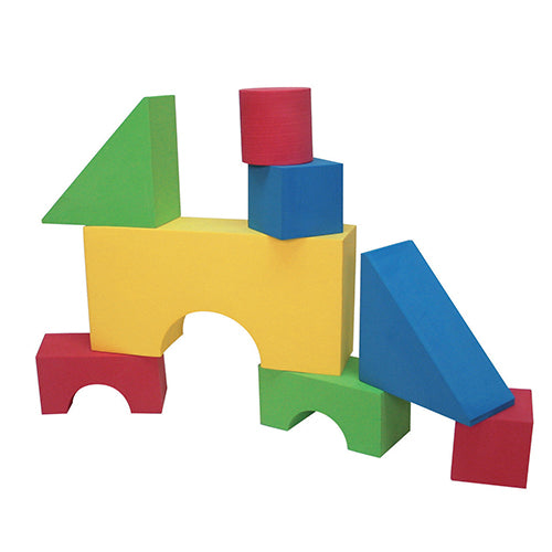 Blocchi Morbidi Per Costruzioni - Set 30 Pezzi