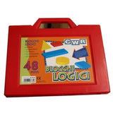BLOCCHI LOGICI - VALIGETTA 48 PZ. -  MEDIO / PICCOLI