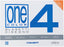 Blocco 4 One Color 24X33 Fogli 20 Liscio Squadrato Grammi 220