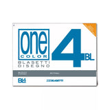 Blocco 4 One Color 33X48 Fogli 20 Ruvido Grammi 200