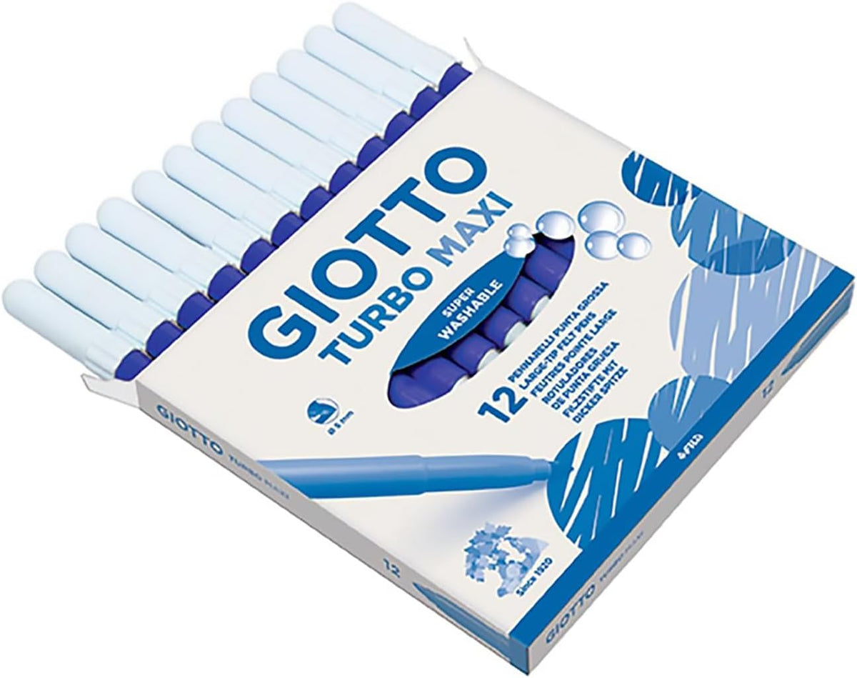 PENNARELLI TURBOMAXI GIOTTO PZ.12 BLU