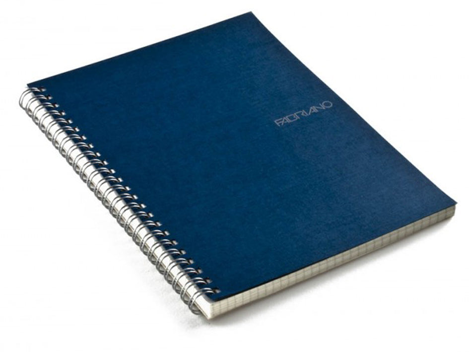 QUADERNO ECOQUA FABRIANO SP.1R COPERTINA BLU Immagine secondaria del prodotto