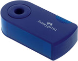 TEMPERAMATITE DUE FORI FABER CASTELL SLEEVE COL.BLU