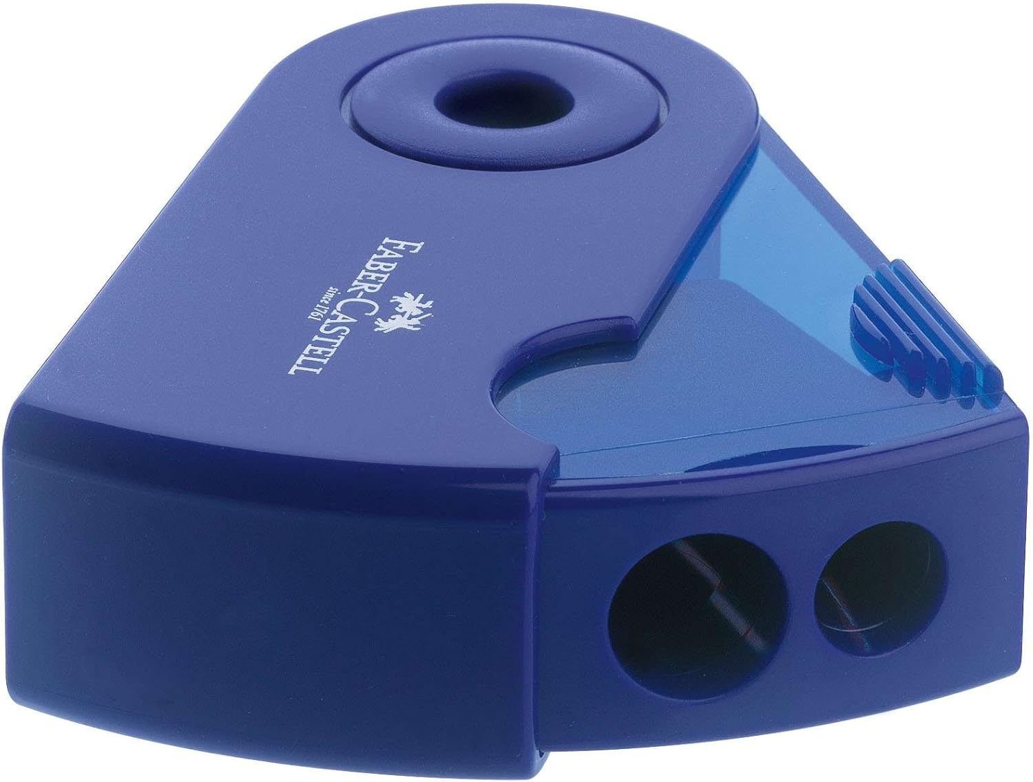 TEMPERAMATITE DUE FORI FABER CASTELL SLEEVE COL.BLU