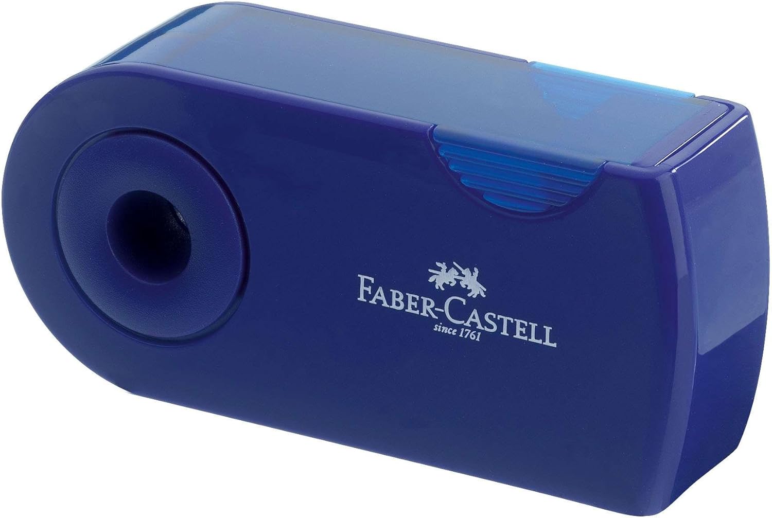TEMPERAMATITE DUE FORI FABER CASTELL SLEEVE COL.BLU