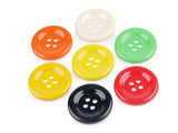 Bottoni Diametro cm.6 - Busta 96 Pezzi Colori Assortiti