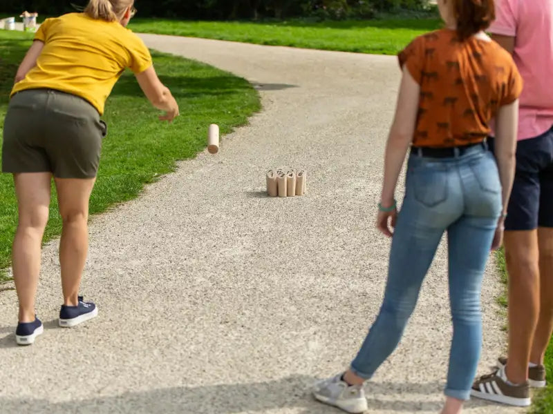 Bowling Dei Birilli In Legno