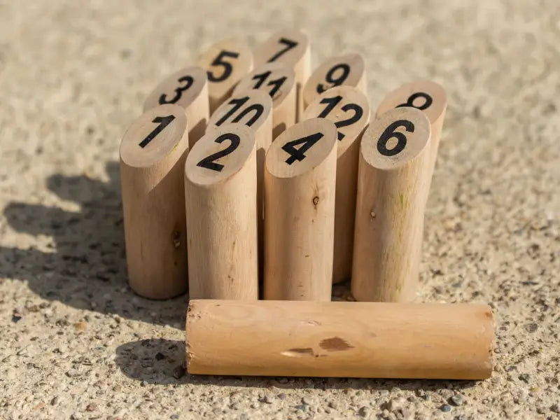 Bowling Dei Birilli In Legno