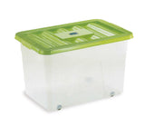Box Con Ruote Cm. 60X40X37 H - Litri 60