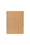 QUADERNO C/SPIRALE A4 ECOQUA QUADRETT. 0.5MM BRUNO